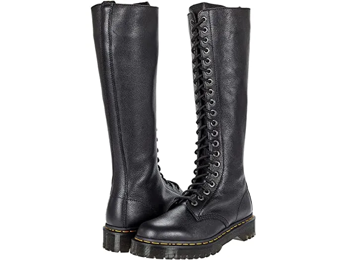 1B60 Bex Black Pisa Knee High Boots