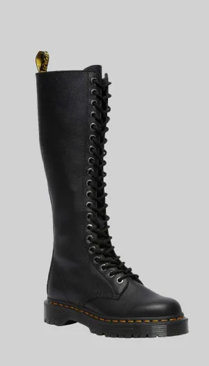 1B60 Bex Black Pisa Knee High Boots
