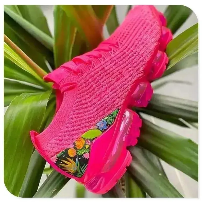 2024 Women's Sneakers Breathable Sport Sneakers Spring Autumn Designer Casual Light Outdoor Platform Walking Shoes Zapatos De Mujer