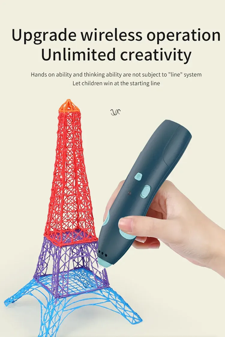 3D Pen Low-Temperature Printing Set _ Purple