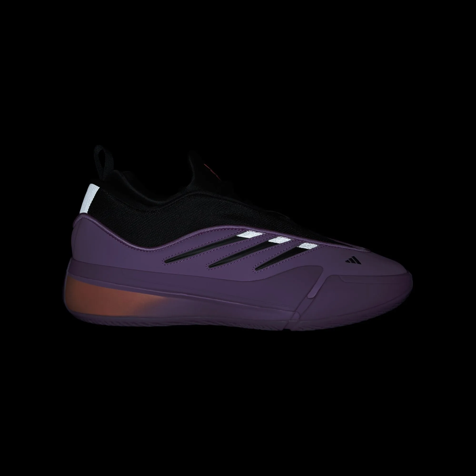 adidas DAME 9 LOW Basketball Shoes | Purple Blast-Core Black | Men's
