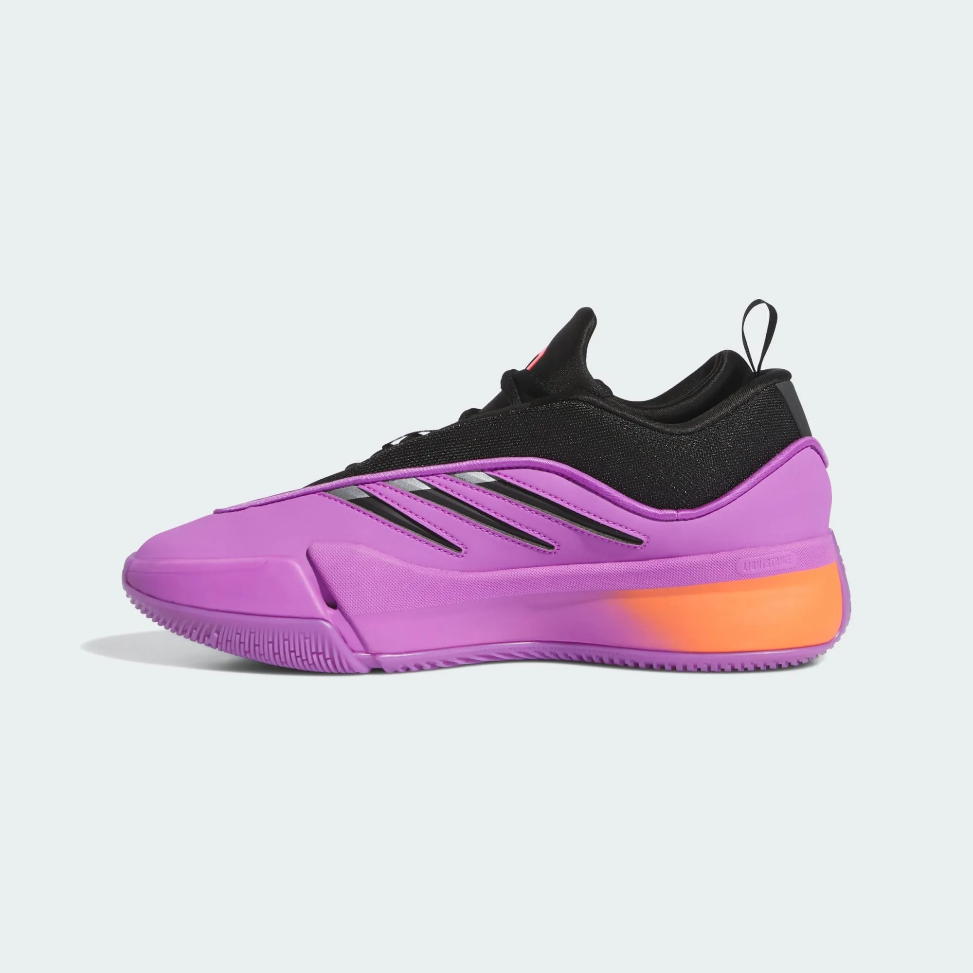 adidas DAME 9 LOW Basketball Shoes | Purple Blast-Core Black | Men's
