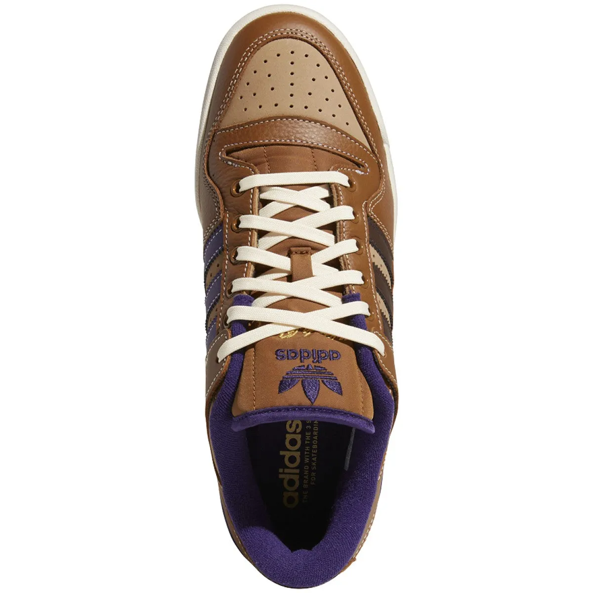 Adidas Heitor Forum 84 Low ADV Skateboard Shoe - Wild Brown/Cardboard/Dark Brown