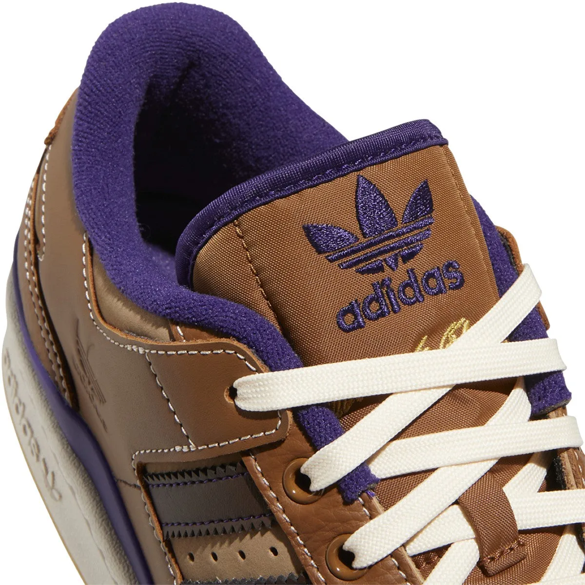 Adidas Heitor Forum 84 Low ADV Skateboard Shoe - Wild Brown/Cardboard/Dark Brown
