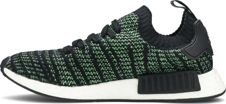 Adidas NMD_R1 STLT Primeknit 'Noble Green' sneakers, green