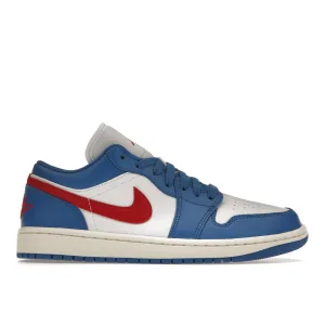 Air Jordan 1 Low Sport Blue Gym Red