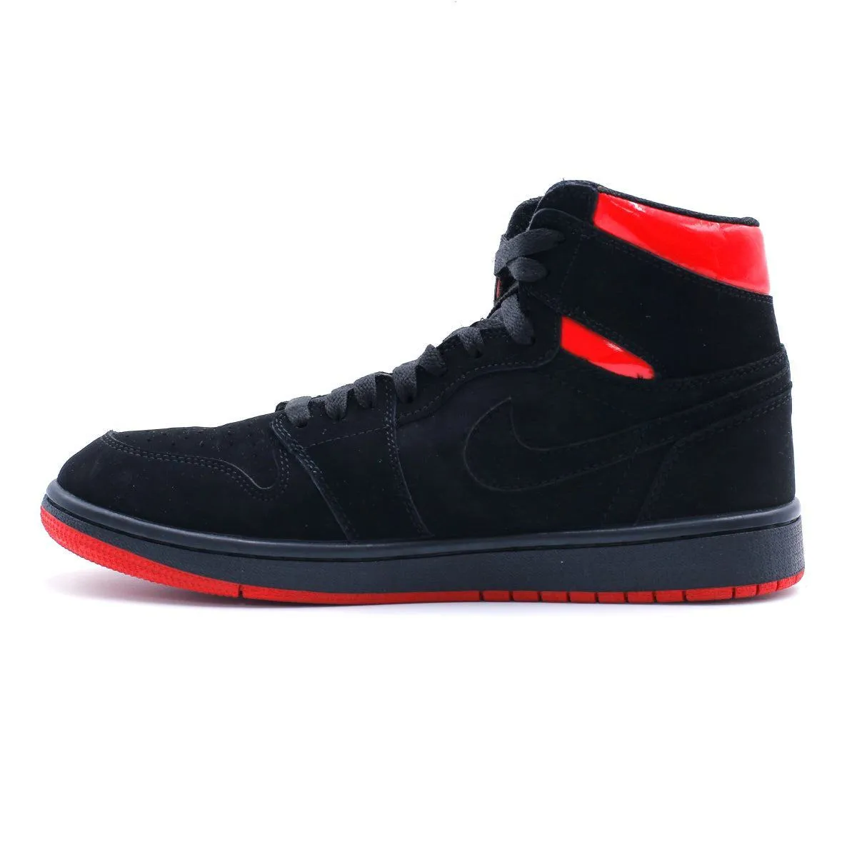 Air Jordan 1 Retro Og Quai 54 High-Top Sneakers Leather Black Colour For Men