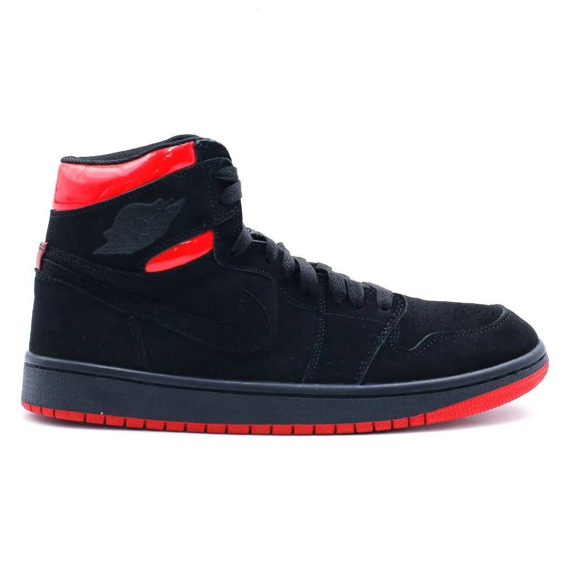 Air Jordan 1 Retro Og Quai 54 High-Top Sneakers Leather Black Colour For Men
