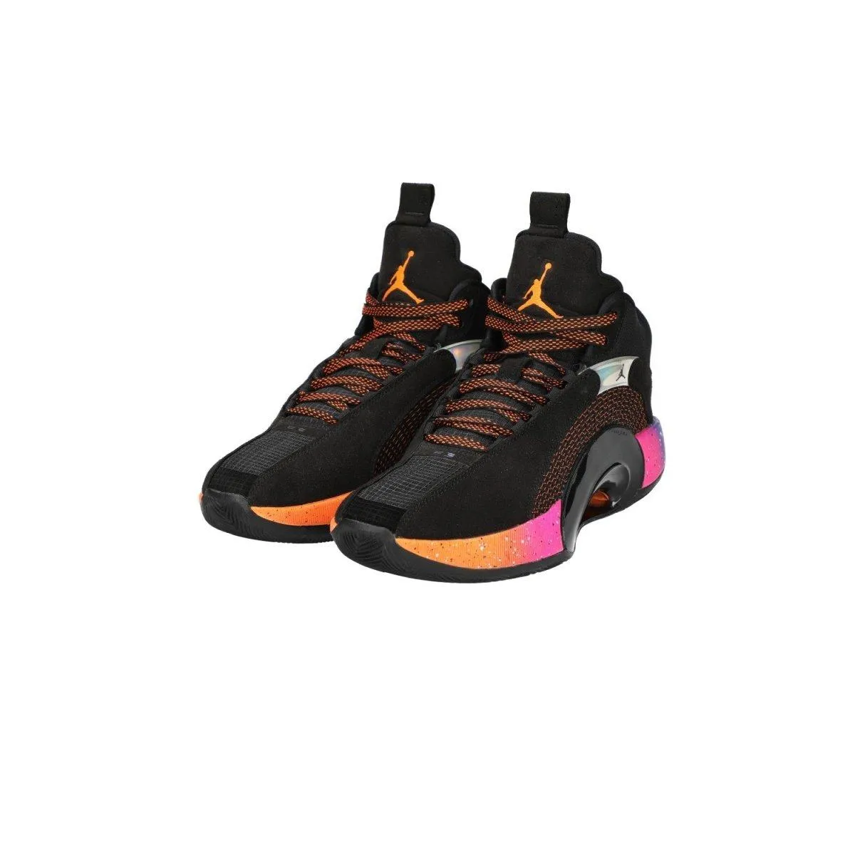 Air Jordan 35 'Sunset' Sport Shoes Fabric Black Colour For Men