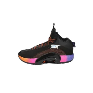 Air Jordan 35 'Sunset' Sport Shoes Fabric Black Colour For Men