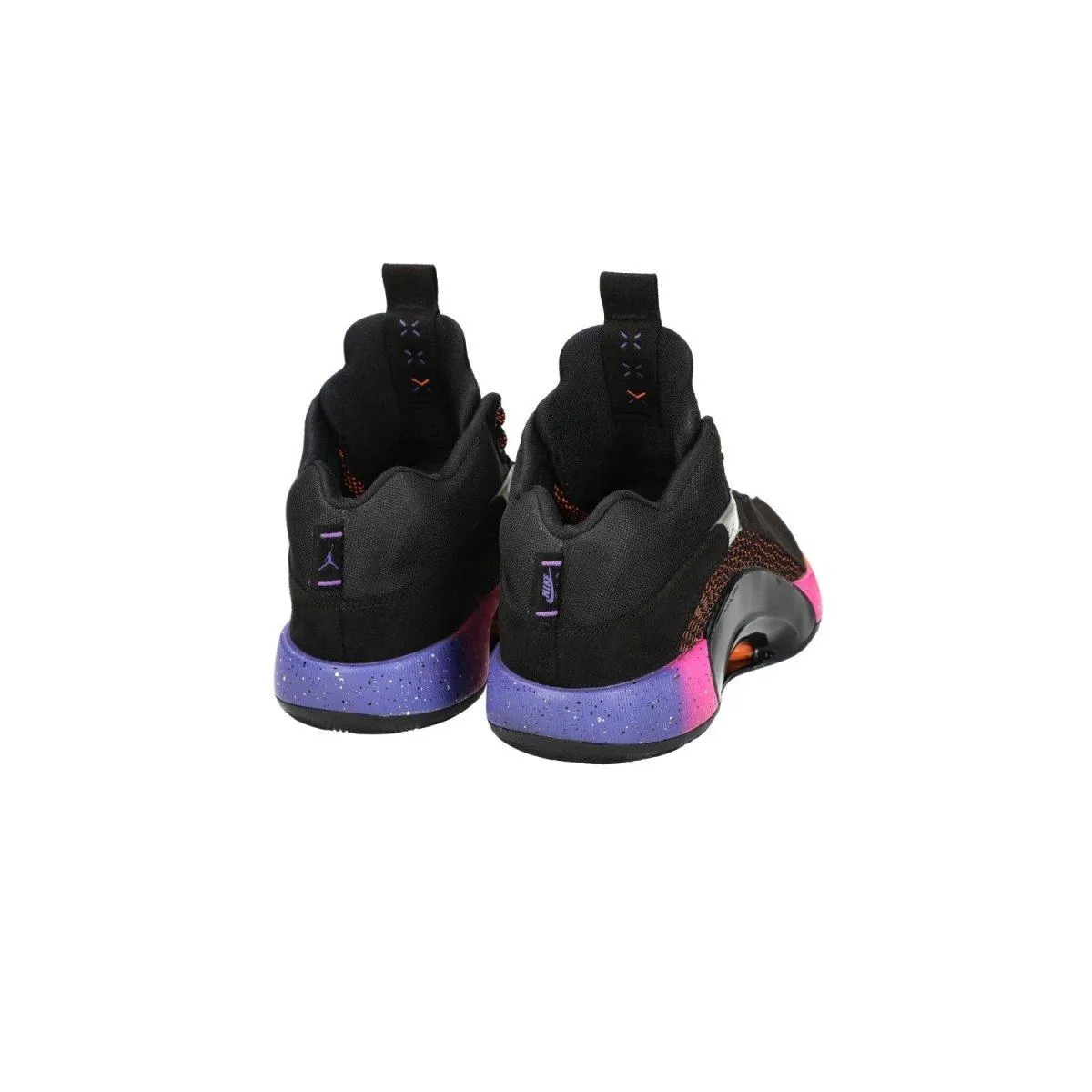 Air Jordan 35 'Sunset' Sport Shoes Fabric Black Colour For Men