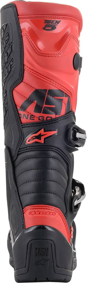 ALPINESTARS Tech 5 Boots - Black/Red- US 9 2015015-13-9