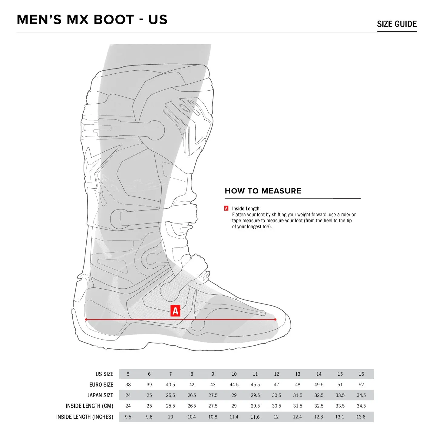 ALPINESTARS TECH 5 MX BOOTS - BLACK