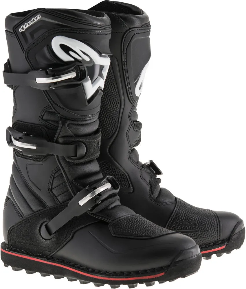 ALPINESTARS TECH-T BOOTS BLACK/RED SZ 06 2004017-13-6