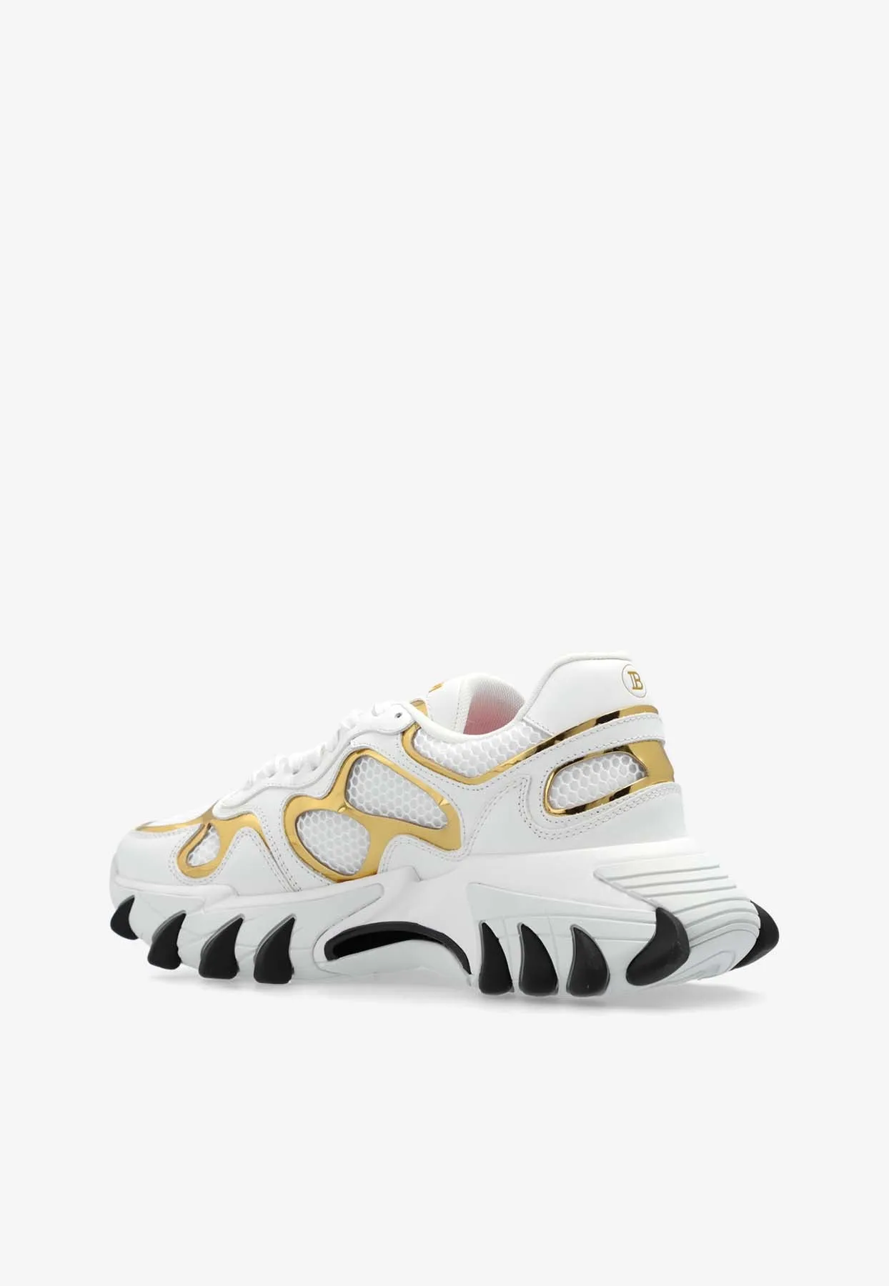 B-East Leather Low-Top Sneakers