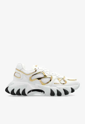 B-East Leather Low-Top Sneakers
