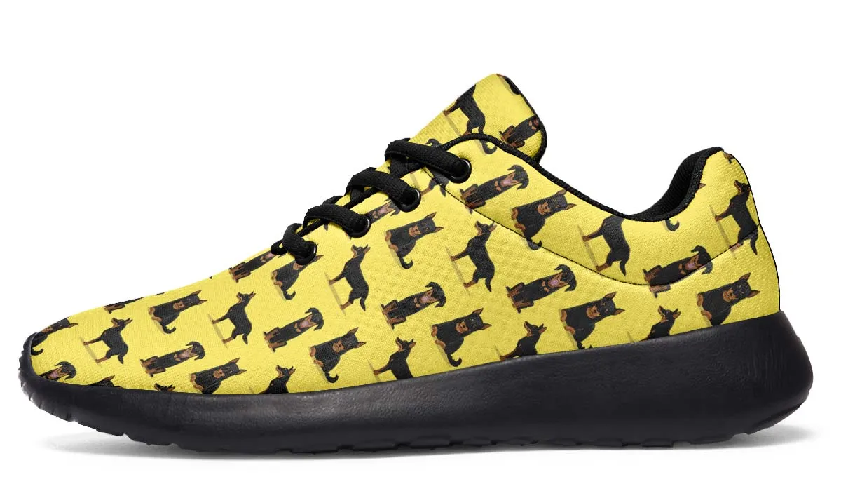 Beauceron Pattern Sneakers