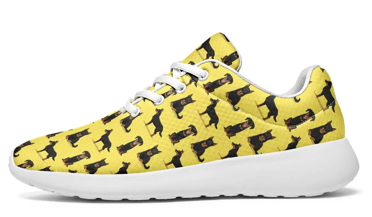Beauceron Pattern Sneakers