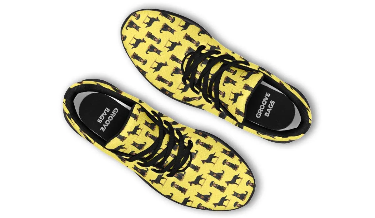Beauceron Pattern Sneakers