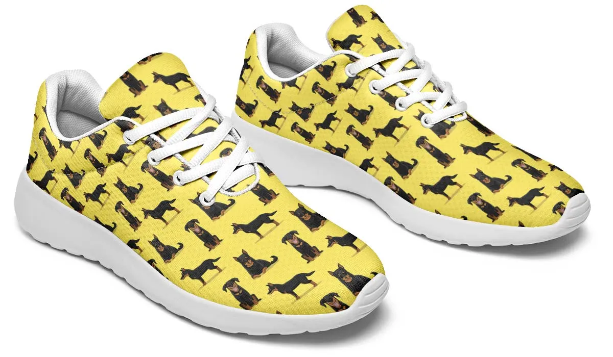 Beauceron Pattern Sneakers