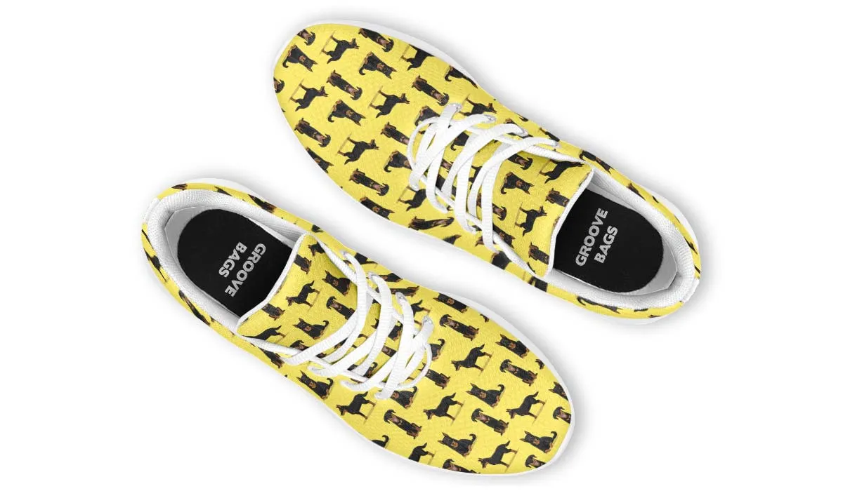 Beauceron Pattern Sneakers