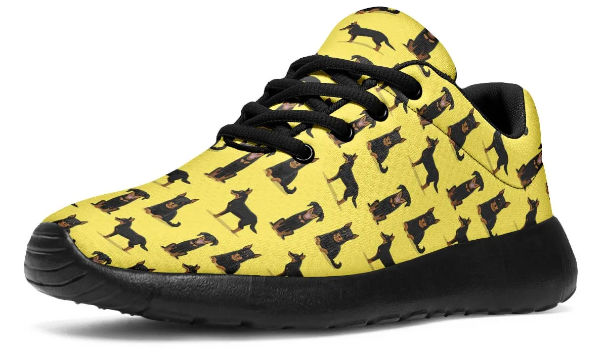 Beauceron Pattern Sneakers