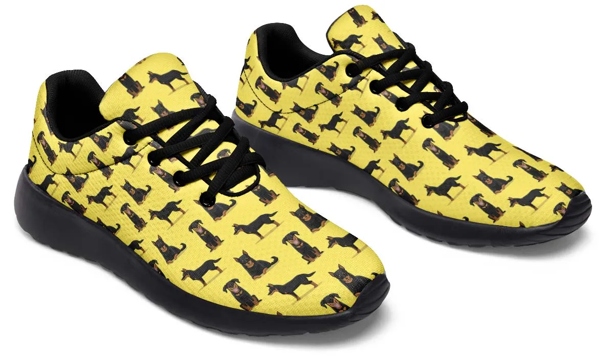 Beauceron Pattern Sneakers
