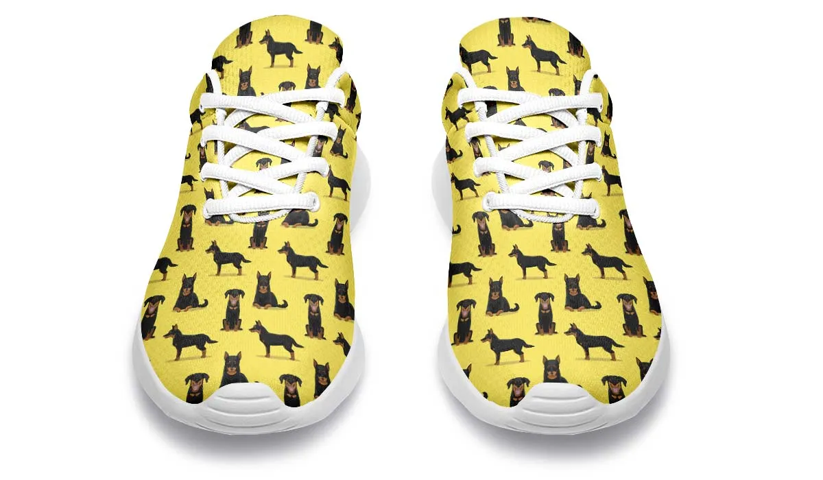 Beauceron Pattern Sneakers