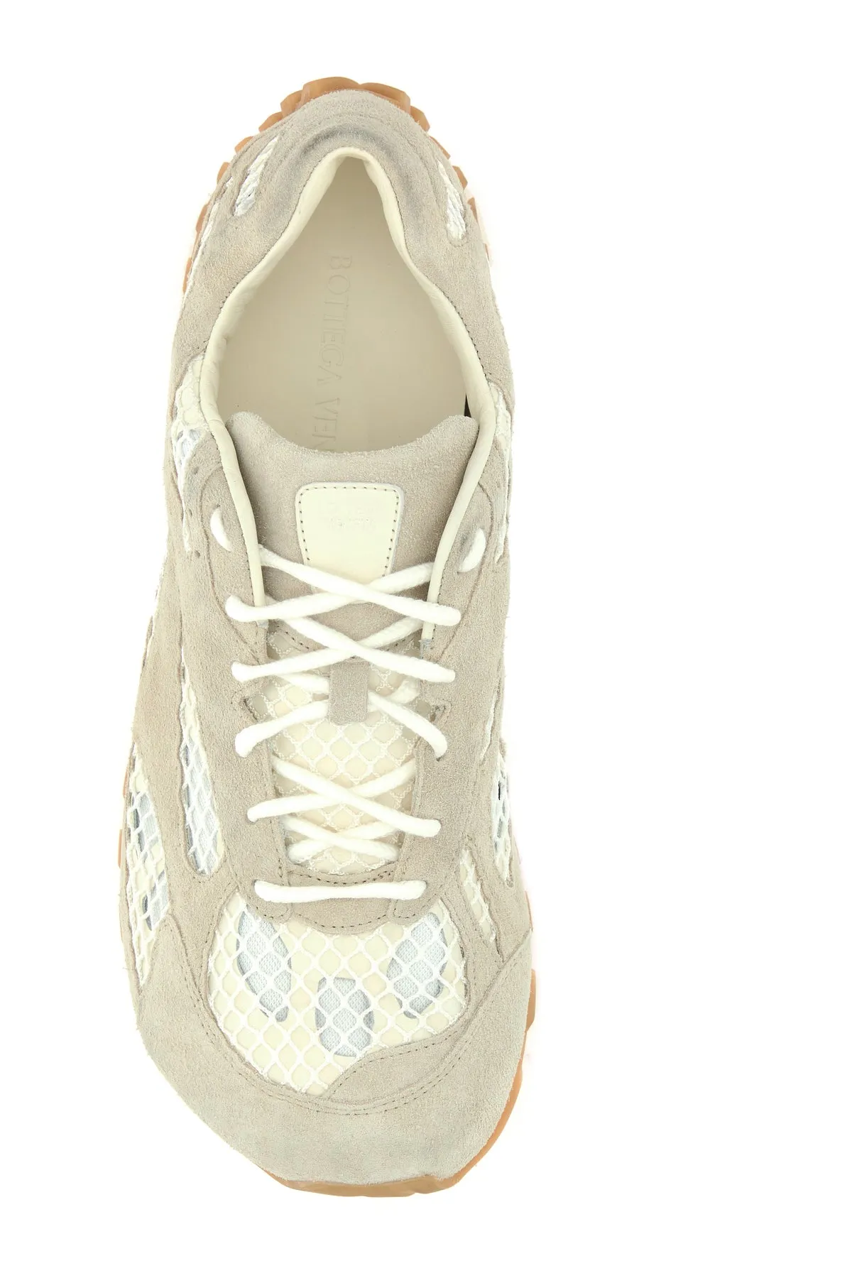 Bicolor mesh and suede Orbit sneakers