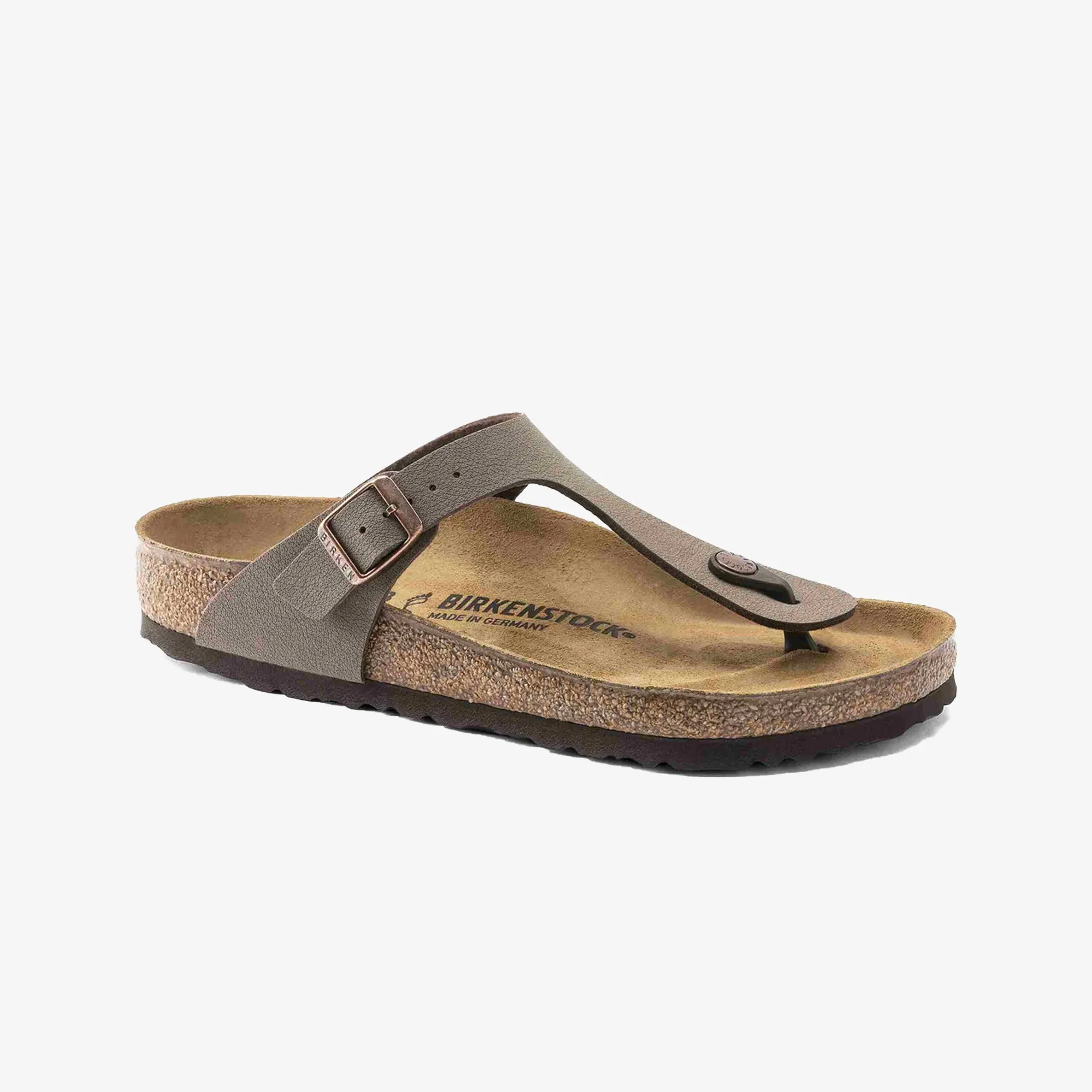 Birkenstock | GIZEH BIRKO FLOR NUBUCK  { BROWN/MOCHA