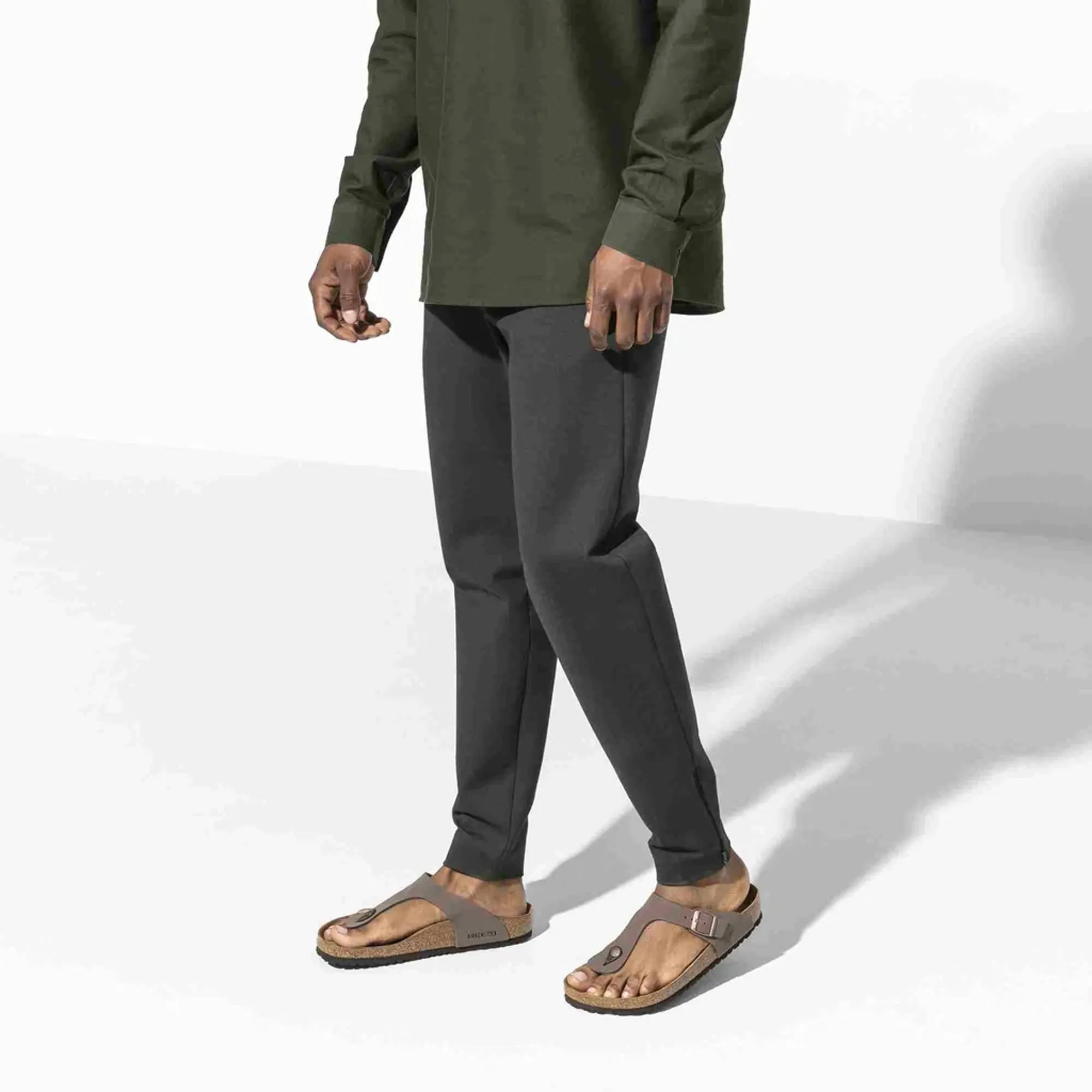 Birkenstock | GIZEH BIRKO FLOR NUBUCK  { BROWN/MOCHA