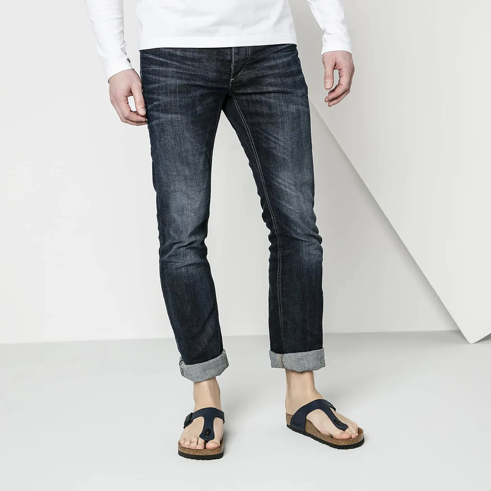 Birkenstock | WMN'S GIZEH BIRKO-FLOR  { BLUE