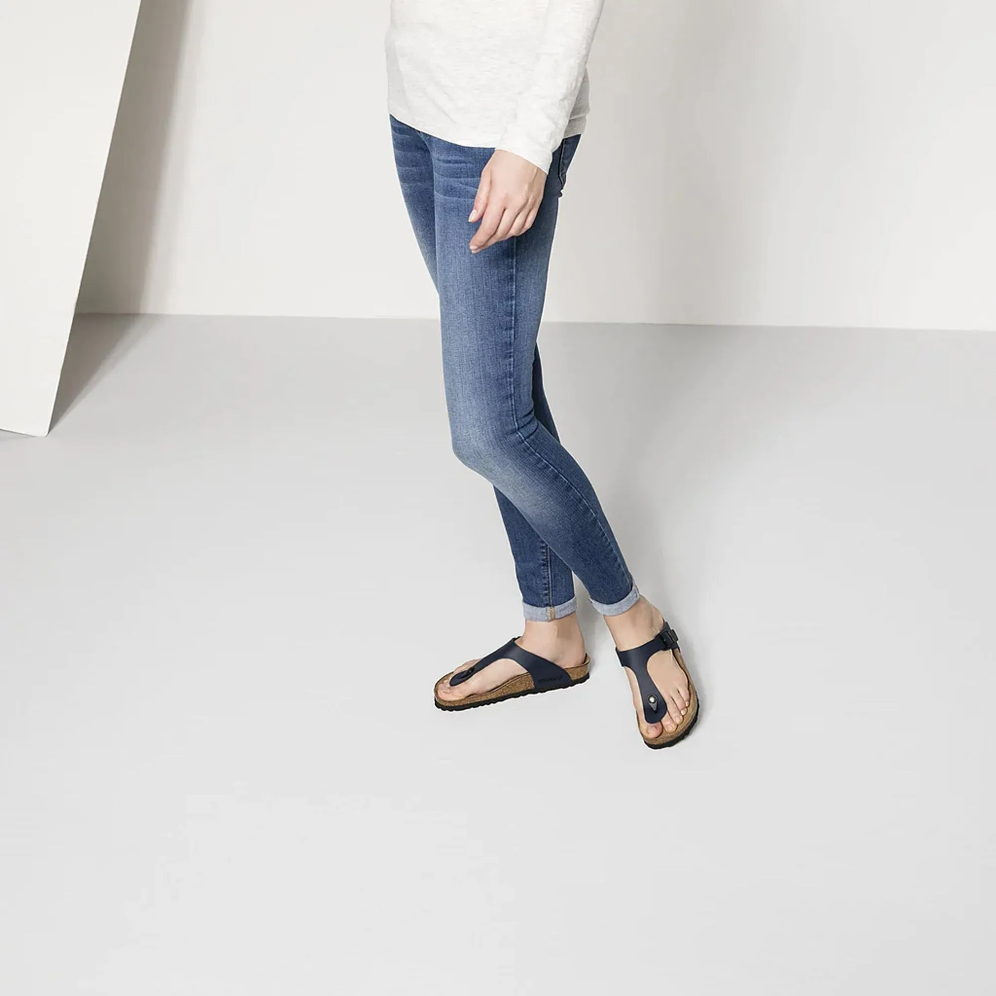 Birkenstock | WMN'S GIZEH BIRKO-FLOR  { BLUE