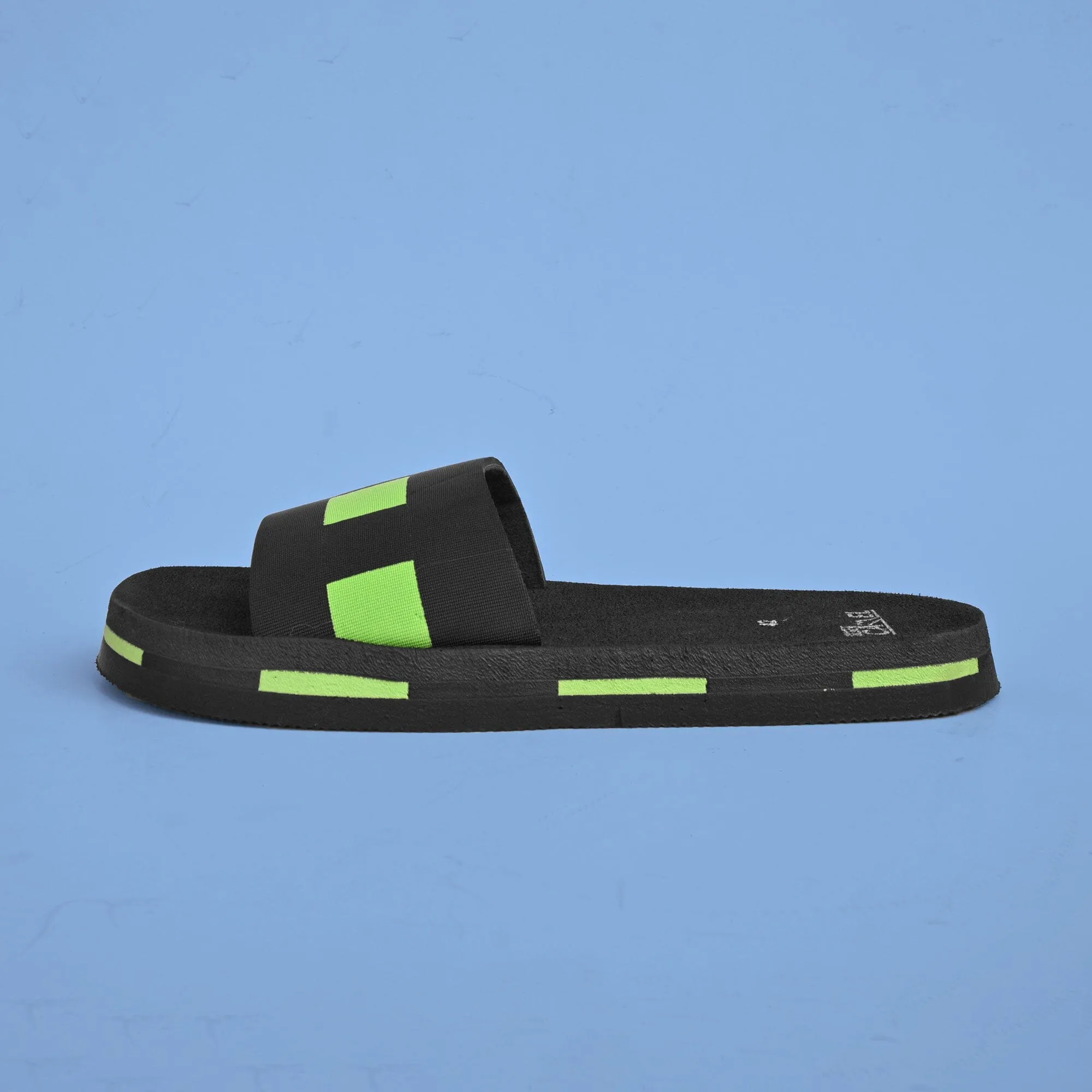 Black Camel Men's Dots Design Soft Slides