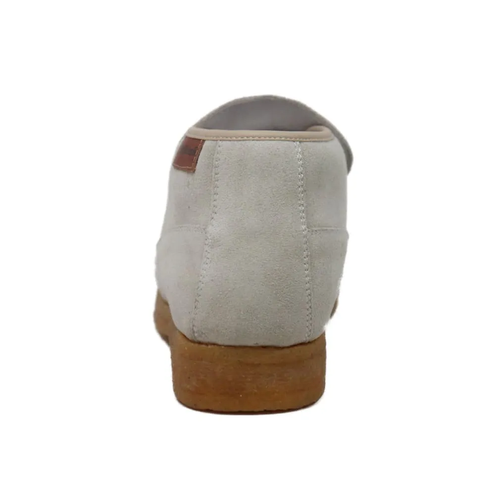 British Walkers BWB Men's Suede Slip On Crepe Sole