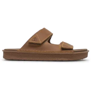 Clarks Litton Strap Leather Men's Slider Sandals