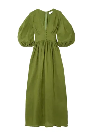 Clemente Maxi Dress in Green