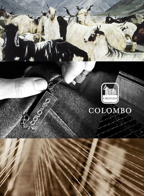 Colombo Black Cashmere Jacket
