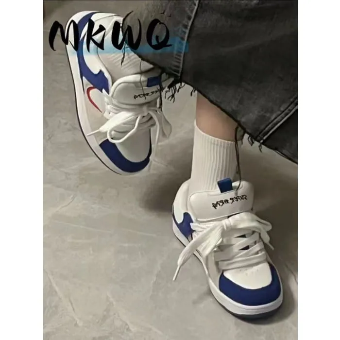 Color Block Mesh Sneakers