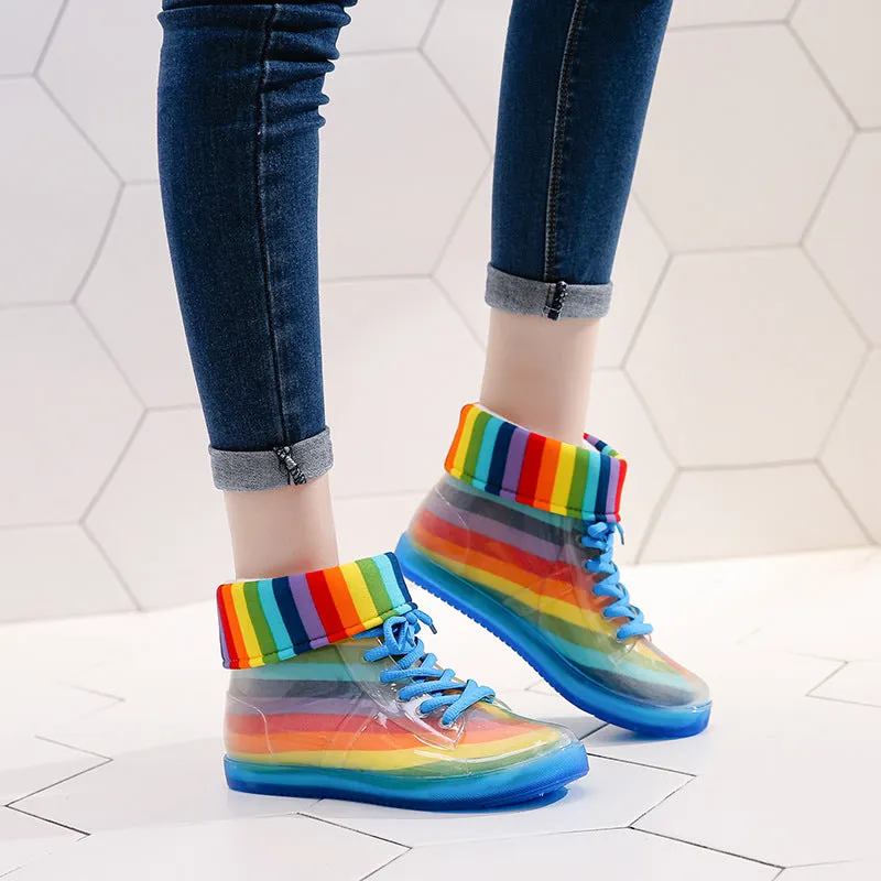 Colorful Ankle Boots
