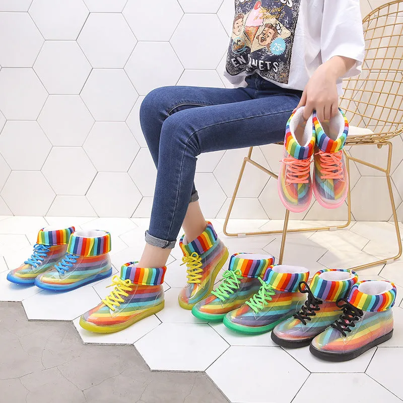 Colorful Ankle Boots