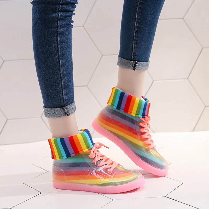 Colorful Ankle Boots
