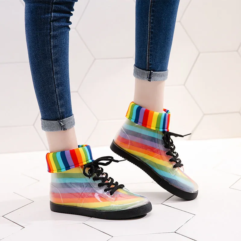 Colorful Ankle Boots