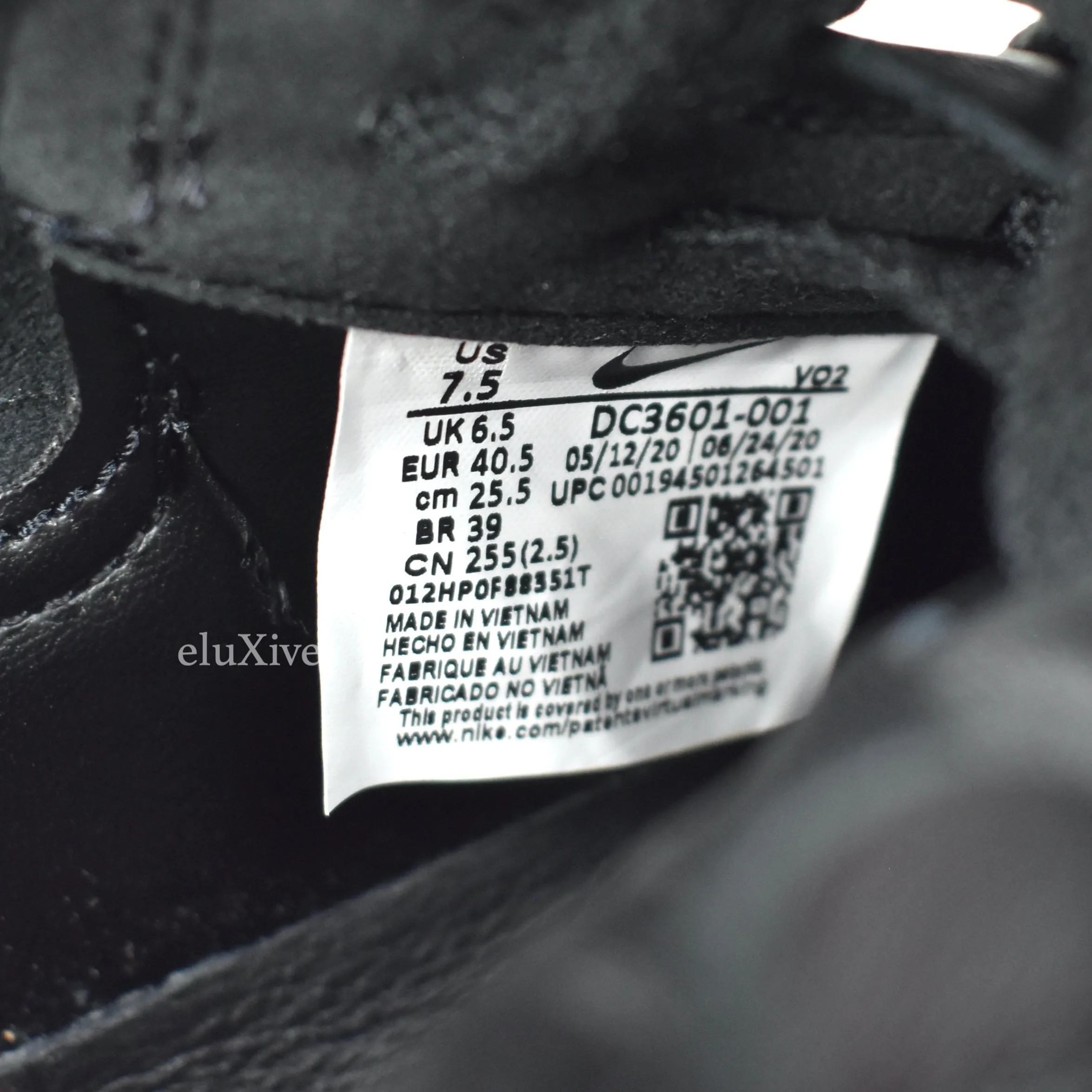Comme des Garcons x Nike - Air Force 1 Mid CDG (Black)