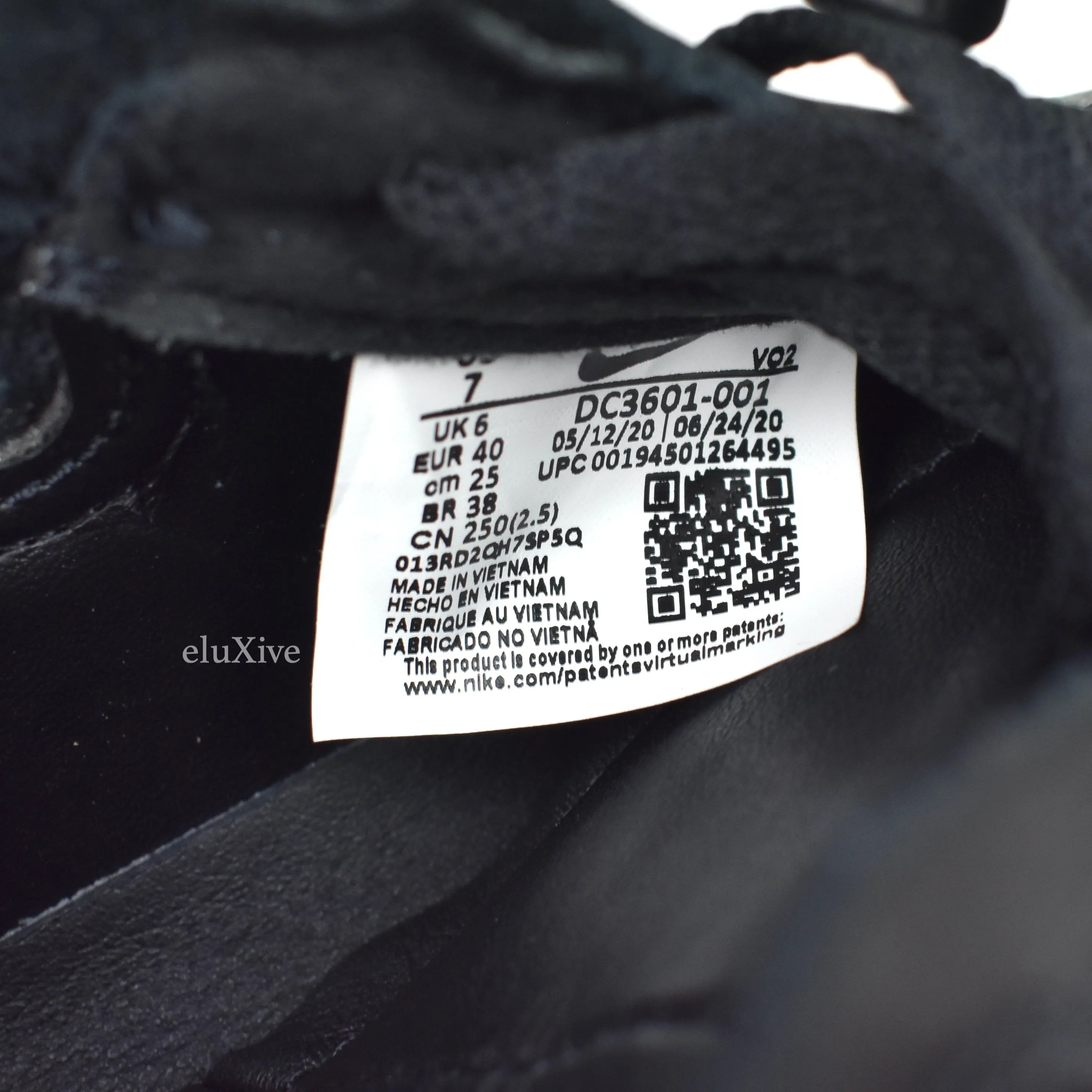 Comme des Garcons x Nike - Air Force 1 Mid CDG (Black)