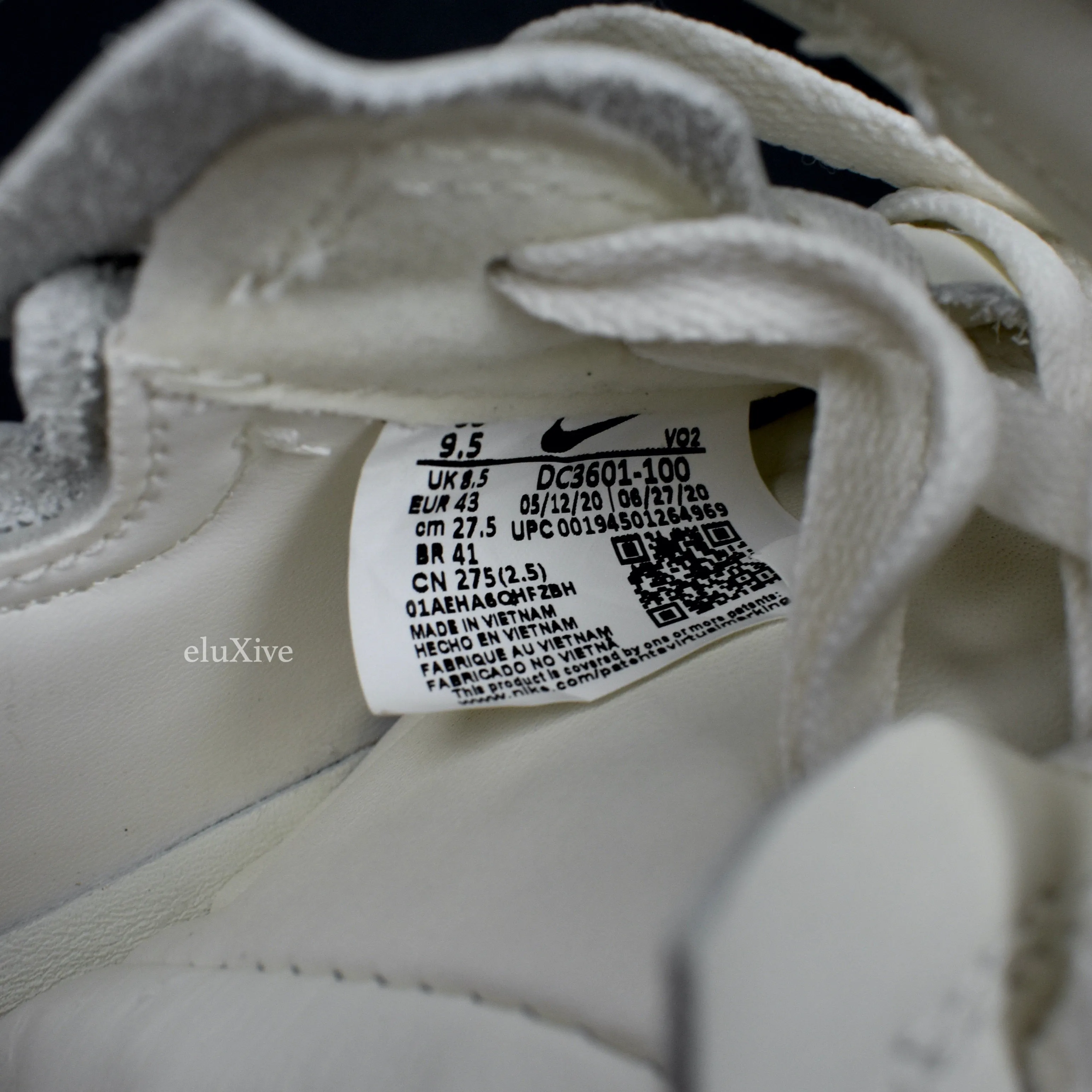 Comme des Garcons x Nike - Air Force 1 Mid CDG (Sail)