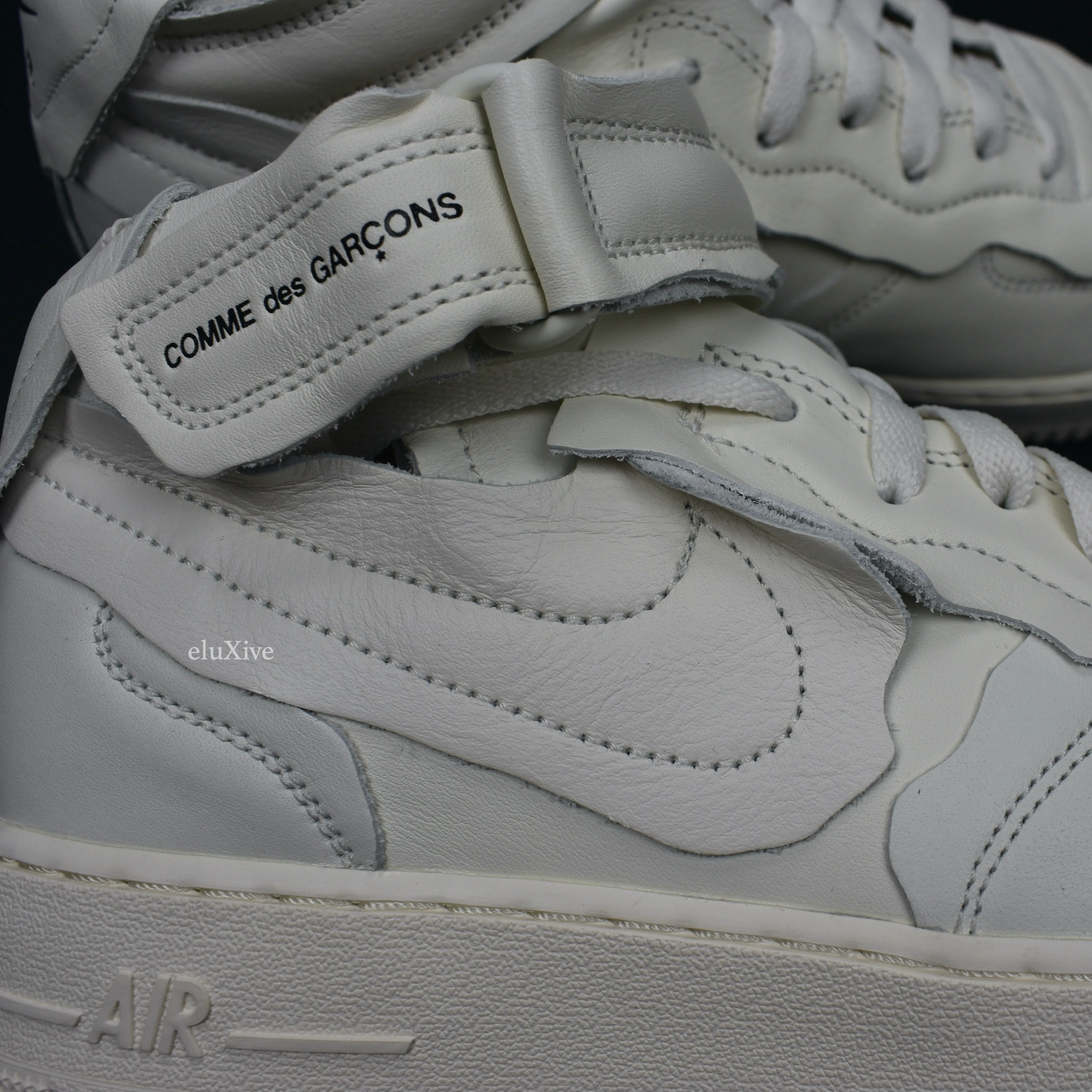 Comme des Garcons x Nike - Air Force 1 Mid CDG (Sail)