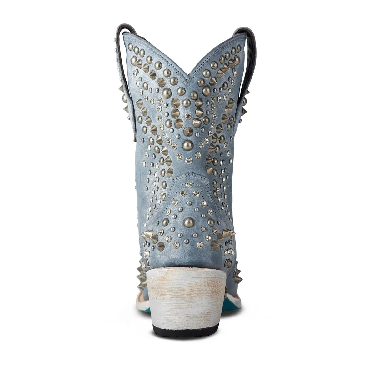 Dolly Bootie - Washed Denim