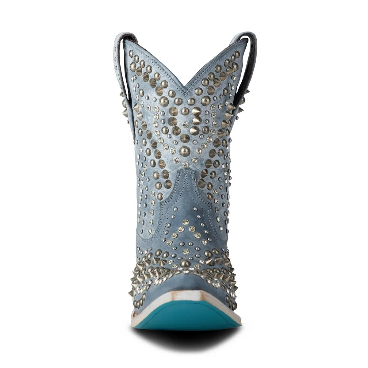 Dolly Bootie - Washed Denim