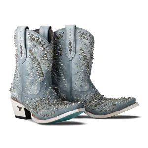 Dolly Bootie - Washed Denim